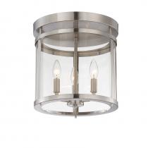 Savoy House 6-1043-3-SN - Penrose 3-Light Ceiling Light in Satin Nickel