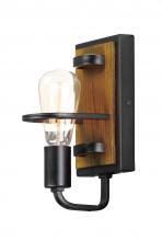 Maxim 10301BKASB - Black Forest-Wall Sconce