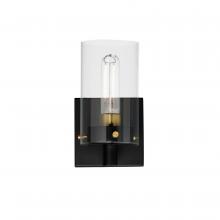 Maxim 12401CLBKSBR - Pinn-Wall Sconce