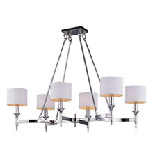 Maxim 22376WTPN - Fairmont 6-Light Chandelier