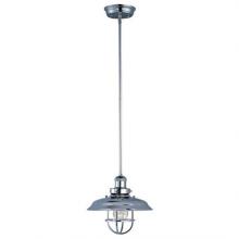 Maxim 25051PN - Mini Hi-Bay 1-Light Pendant Stem Hung