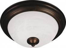 Maxim 5841ICST - Two Light Slate Ice Glass Bowl Flush Mount