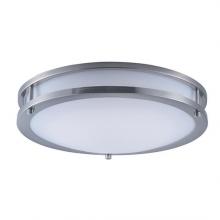 Maxim 85553WTSN - Linear EE 2-Light Flush Mount