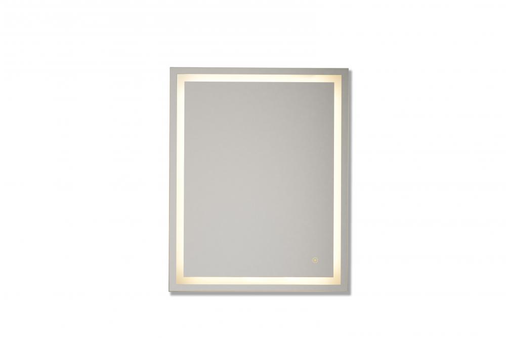 30Ã¢â‚¬Â x 24Ã¢â‚¬Â x 1.4Ã¢â‚¬Â Rectangular LED Mirror, defogger & dimmer, 3000K