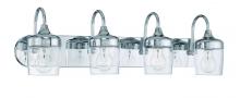 Craftmade 58104-CH - Wrenn 4 Light Vanity in Chrome