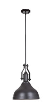 Craftmade P550OB1 - 1 Light Pendant w/Metal Shade