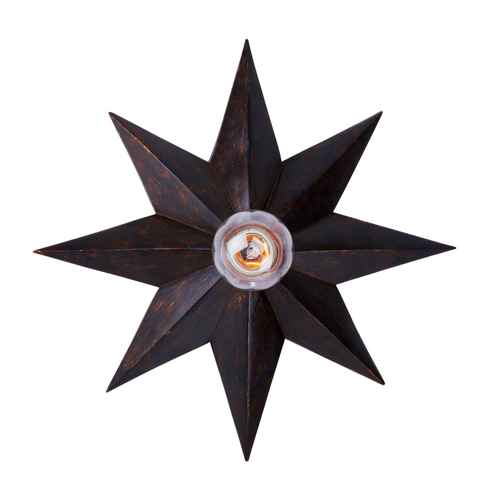 Astro 1 Light English Bronze Ceiling Mount