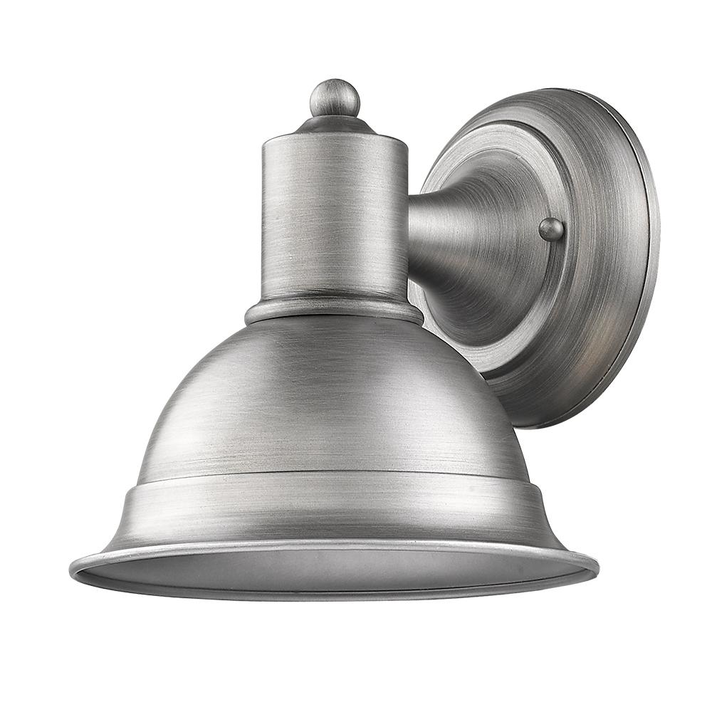 Colton 1-Light Matte Nickel Wall Light