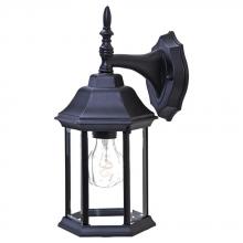 Acclaim Lighting 5182BK - Craftsman 2 Collection Wall-Mount 1-Light Outdoor Matte Black Light Fixture