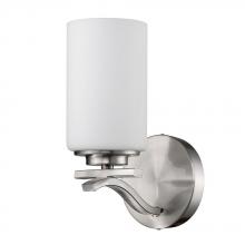 Acclaim Lighting IN41335SN - Poydras Indoor 1-Light Sconce W/Glass Shade In Satin Nickel