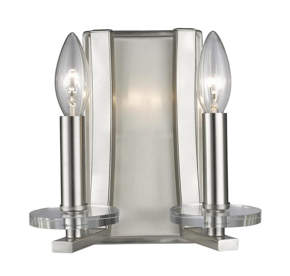 2 Light Wall Sconce