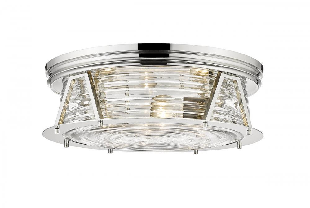 4 Light Flush Mount