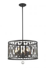 Z-Lite 430D20-BRZ - 5 Light Chandelier