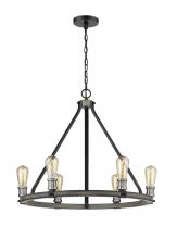 Z-Lite 472-6ABB - 6 Light Chandelier