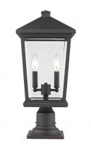 Z-Lite 568PHBR-533PM-ORB - 2 Light Outdoor Pier Mounted Fixture