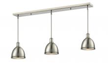 Z-Lite 710MP-3BN - 3 Light Linear Chandelier