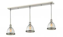 Z-Lite 718MP-3BN - 3 Light Linear Chandelier