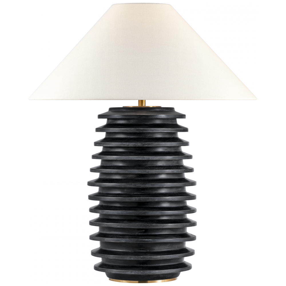 Crenelle 27" Stacked Table Lamp