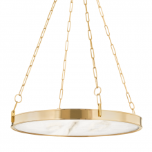 Hudson Valley 7230-AGB - 1 LIGHT CHANDELIER