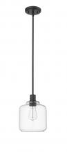 Millennium 46901-MB - Asheville 1-Light Mini-Pendant light Matte Black