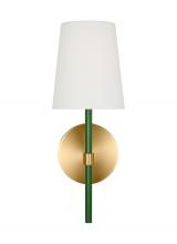 Visual Comfort & Co. Studio Collection KSW1081BBSGRN - Monroe Small Single Sconce