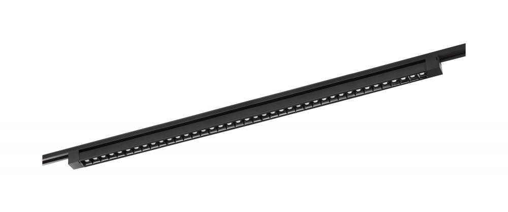 60W LED; 4FT; Track Light Bar; Black Finish; 30 deg. Beam Angle