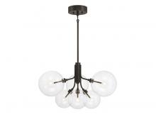 Savoy House Meridian M100135ORB - 6-Light Chandelier in Oil Rubbed Bronze