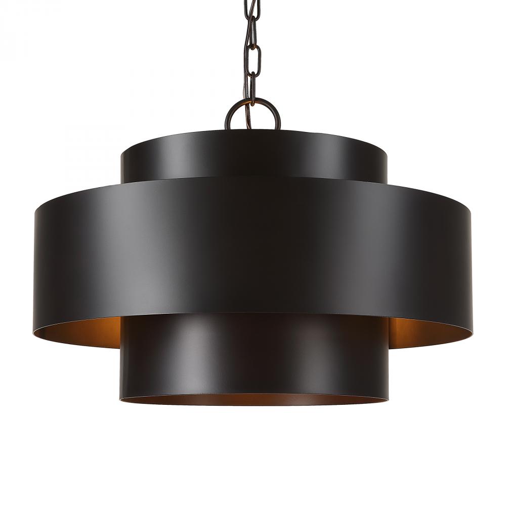 Youngstown Dark Bronze 4 Light Pendant