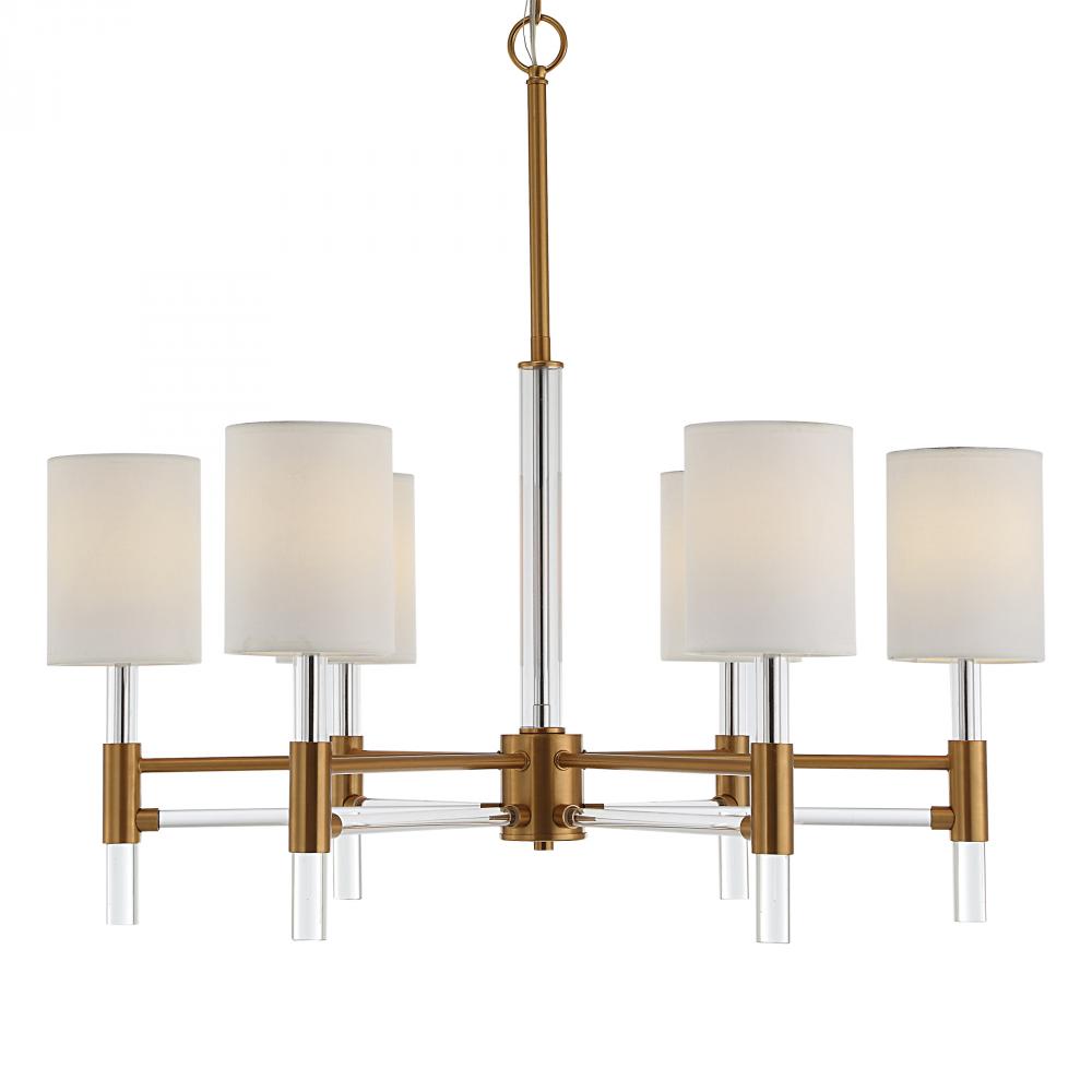 Welkin 6 Light Modern Chandelier