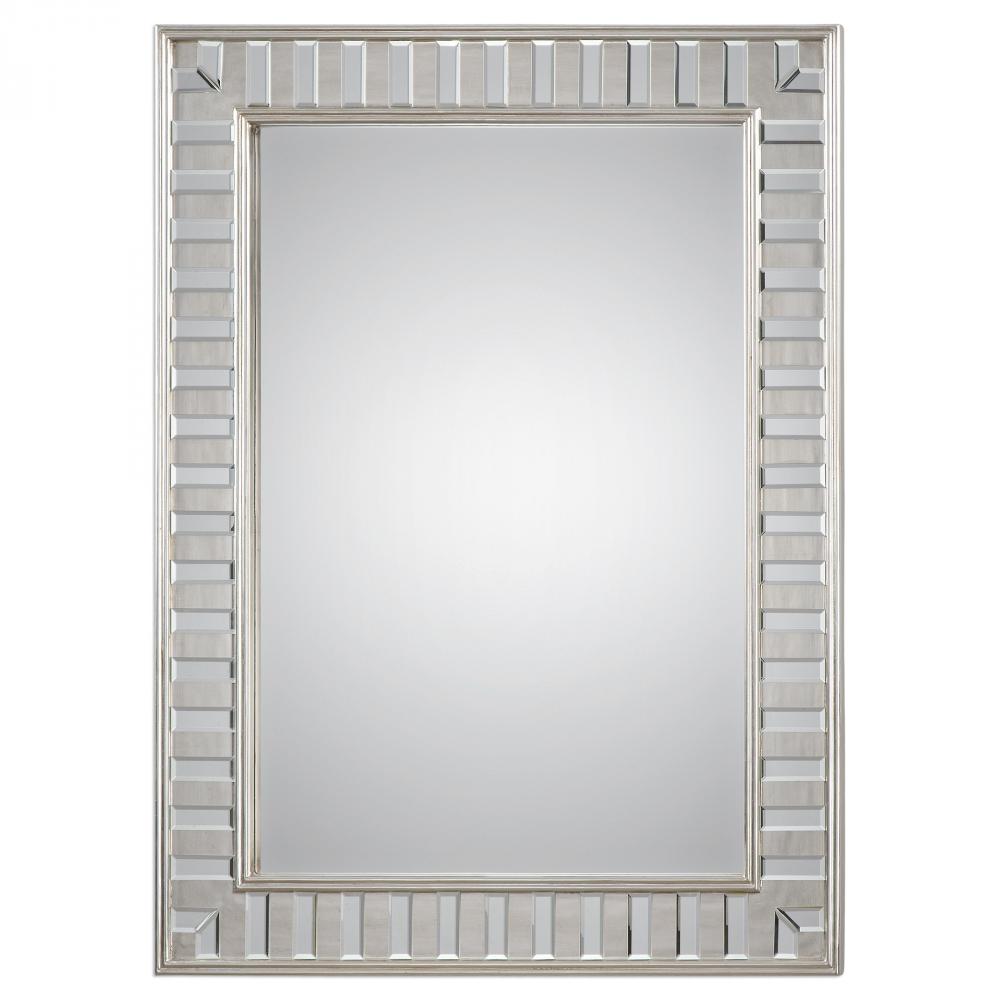 Lanester Silver Leaf Mirror