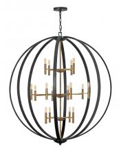 Hinkley 3465SB - Extra Large Orb Chandelier